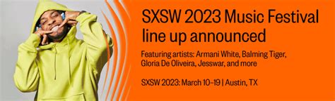 sxxsw|sxsw 2023 lineup.